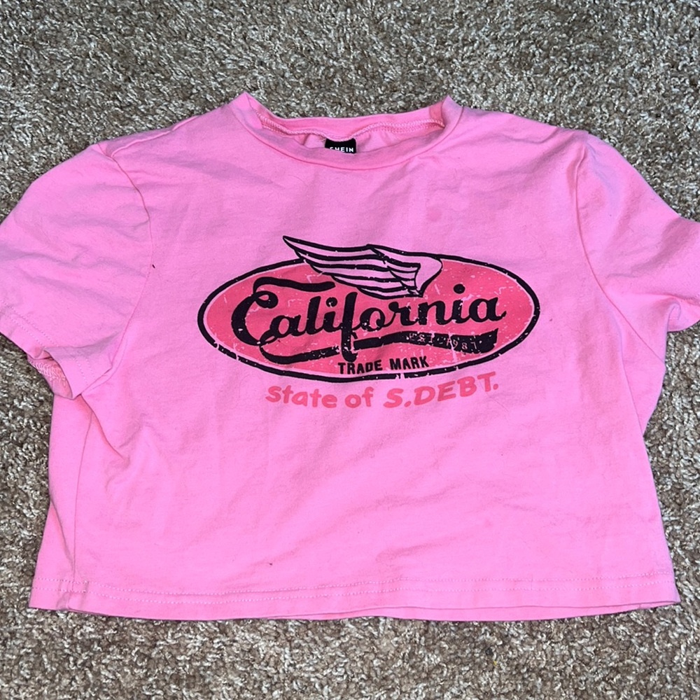 Shein crop top size small
